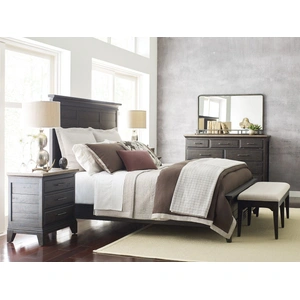 Kincaid Plank Road Jessup Wood Panel Bedroom Set