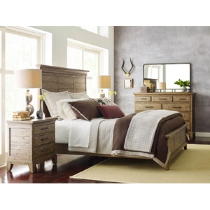 Kincaid Plank Road Jessup Wood Panel Bedroom Set