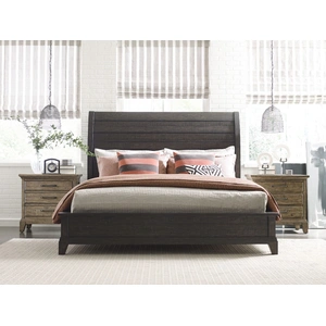 Kincaid Plank Road Eastburn Wood Sleigh Bedroom Set