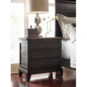 Kincaid Plank Road Blair Wood 3-Drawer Nightstand