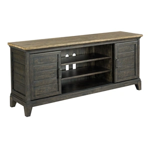 Kincaid Plank Road Artisans Round Wood Cocktail Table Set