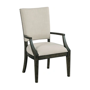 Kincaid Plank Road Howell Fabric/Wood Arm Chair