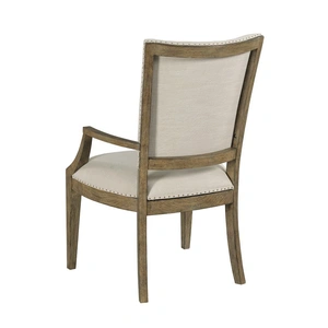 Kincaid Plank Road Howell Fabric/Wood Arm Chair