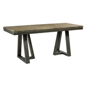 Kincaid Plank Road Kimler Rectangular Wood Counter Height Dining Room Set