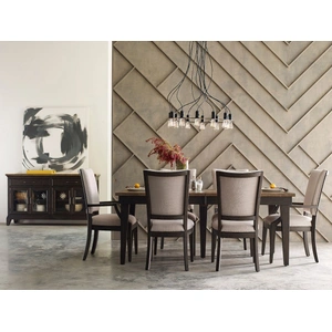 Kincaid Plank Road Rankin Rectangular Wood Extendable Dining Room Set