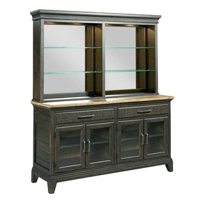 Kincaid Plank Road Rockland Wood 2-Drawer Buffet w/4 Doors