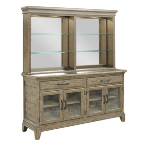 Kincaid Plank Road Rockland Wood 2-Drawer Buffet w/4 Doors