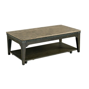 Kincaid Plank Road Artisans Rectangular Wood Cocktail Table
