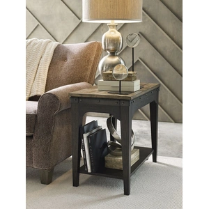 Kincaid Plank Road Artisans Rectangular Wood Chairside Table