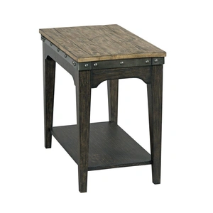 Kincaid Plank Road Artisans Rectangular Wood Chairside Table