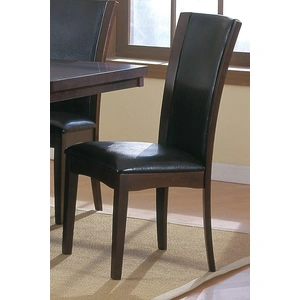 Homelegance Daisy Transitional Vinyl/Wood Dining Chair (Set of 2)