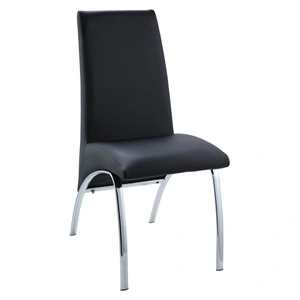 ACME Glam Pervis PU Dining Chair (Set of 2)