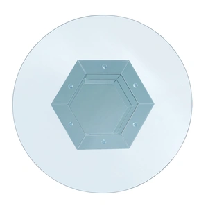 ACME Glam Noralie 71285 Glass/Mirror Round Dining Table