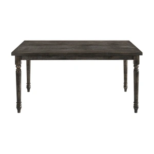 ACME Claudia II Wood Dining Set, Weathered Gray