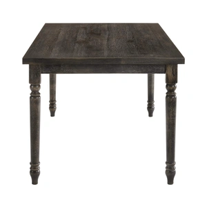 ACME Claudia II Wood Dining Set, Weathered Gray
