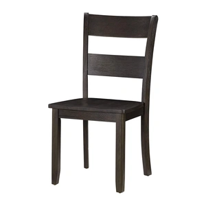 ACME Haddie Wood Dining Chair, Distressed Walnut (Set of 2)