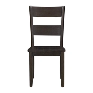 ACME Haddie Wood Dining Chair, Distressed Walnut (Set of 2)