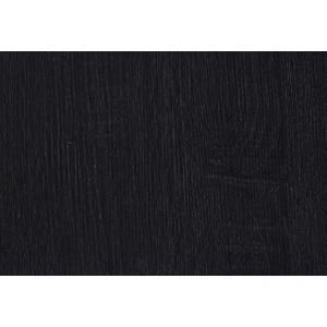Coaster Dacre Wood Veneer Round Coffee Table, Dark Grey/Black Nickel