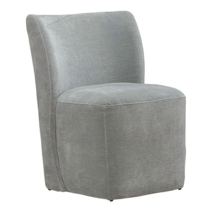 Liberty Furniture Fabric Curved Back Dining Chair with Casters | Upholstered (Set of 2)
