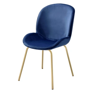 ACME Chuchip Velvet/Metal Dining Chair (Set of 2)