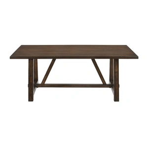 ACME Kaelyn Wood Rectangular Dining Room Set, Dark Oak