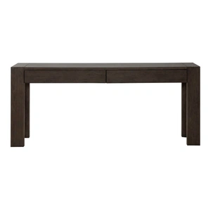 Liberty Furniture Cascade Falls Rectangular Wood 2-Drawer Accent Console Table, Satin Espresso