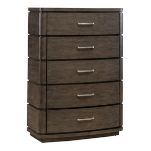 Liberty Furniture Cascade Falls Wood 5-Drawer Chest, Satin Espresso