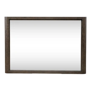 Liberty Furniture Cascade Falls Rectangular Wood Mirror, Satin Espresso
