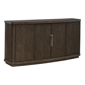Liberty Furniture Cascade Falls Wood 4-Door Buffet, Satin Espresso