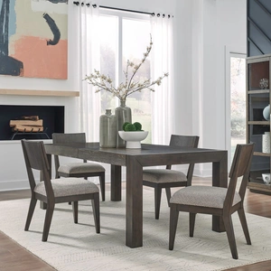 Liberty Furniture Cascade Falls 7-Piece Extendable Dining Set | Satin Espresso, Satin Espresso