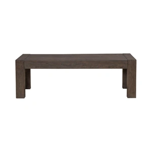 Liberty Furniture Cascade Falls Rectangular Wood Cocktail Table, Satin Espresso