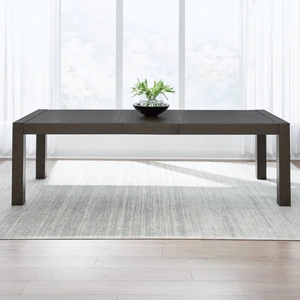 Liberty Furniture Cascade Falls Rectangular Wood Extendable Dining Table, Satin Espresso