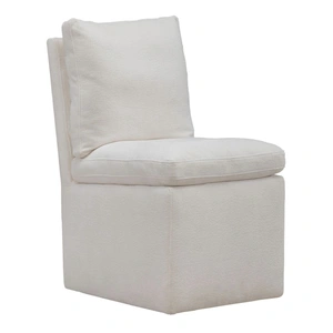 Liberty Furniture Fabric Accent Dining Side Chair with Casters | Upholstered (Set of 2)