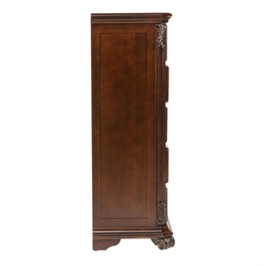 Liberty Furniture Messina Estates Wood 5-Drawer Chest, Cognac
