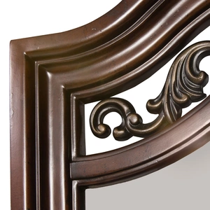 Liberty Furniture Messina Estates Arched Wood Mirror, Cognac