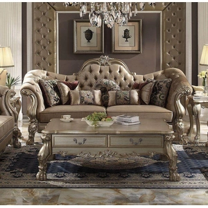 ACME Dresden Sofa, Composition 1, Bone & Gold