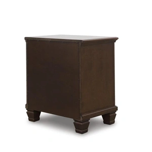 Ashley Furniture SM Danabrin Wood Nightstand w/2 Drawers, Brown