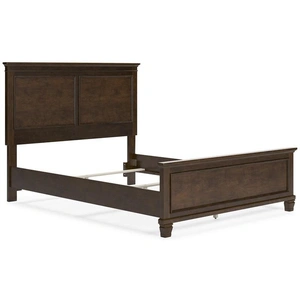 Ashley Furniture SM Danabrin Wood Panel Bed, Brown