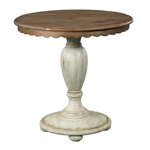 Kincaid Weatherford Round Wood Accent Table