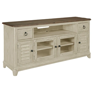 Kincaid Weatherford 66-inch Wood 2-Drawer Entertainment Console w/4 Doors