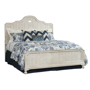 American Drew Litchfield Laurel Wood Panel Bed, Sunwashed