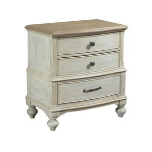 American Drew Litchfield Moray Wood Nightstand w/3 Drawers