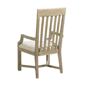 American Drew Litchfield James Fabric/Wood Arm Chair