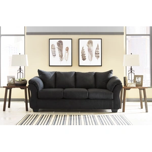 Ashley Furniture WRS Darcy Polyester Sofa, Black