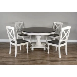 Sunny Designs SM Carriage House Wood Dining Room Set, European Cottage