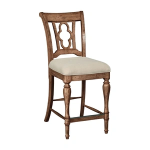 Kincaid Weatherford Kendal Fabric/Wood Counter Height Chair