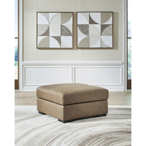 Ashley Furniture Veronella Leather 2-Piece Modular Loveseat, Sahara
