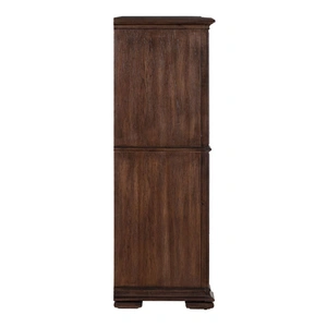 Liberty Furniture Provence Park Wood 2-Door 9-Drawer Dressing Chest, Chateau Brown