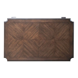 Liberty Furniture Provence Park Rectangular Wood Cocktail Table w/Casters, Chateau Brown