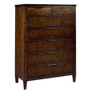 Kincaid Elise Aiden Wood 7-Drawer Chest, Amaretto